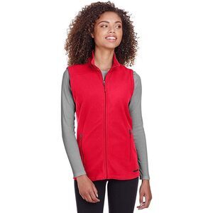 901080 Marmot Ladies' Rocklin Fleece Vest - Team Red XS